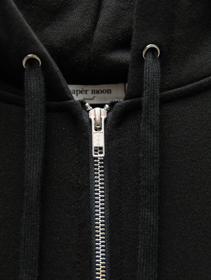 Paper Moon - Korean Women Fashion - #womensfashion - Classic Oversized Two-Way Zip-Up Hoodie - 9
