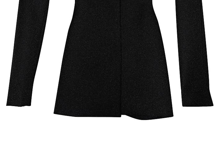 Paper Moon - Korean Women Fashion - #womensfashion - Square Shoulder Cut-Out Waist Detail Minimal Blazer - 11