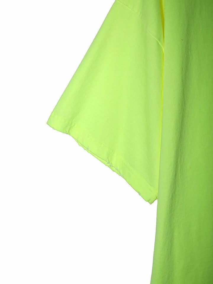 Paper Moon - Korean Women Fashion - #womensfashion - Oversized Pigment Cutting Detail Tee - 8