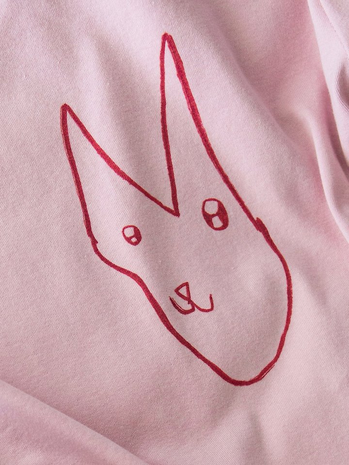 Paper Moon - Korean Women Fashion - #womensfashion - Little Bunny Crop Tee - 3