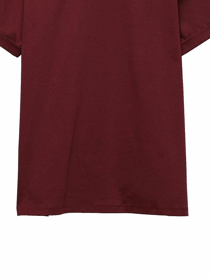 Paper Moon - Korean Women Fashion - #womensfashion - Premium Cotton Roll-Up Tee - 10