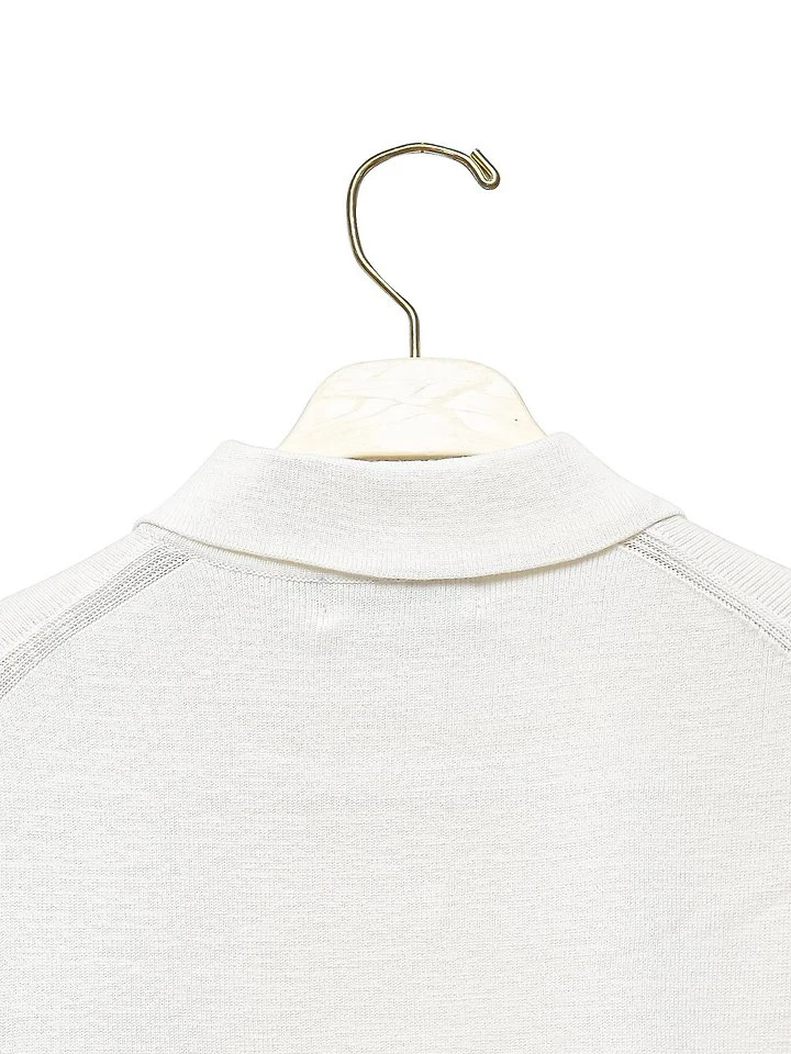 Paper Moon - Korean Women Fashion - #womensfashion - Collar Short Sleeve Button Cardigan - 10