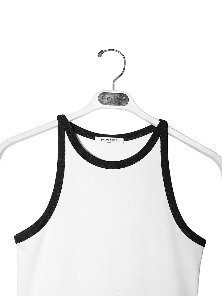 Paper Moon - Korean Women Fashion - #womensfashion - Halter Neck Sleeveless Tank Top - 11