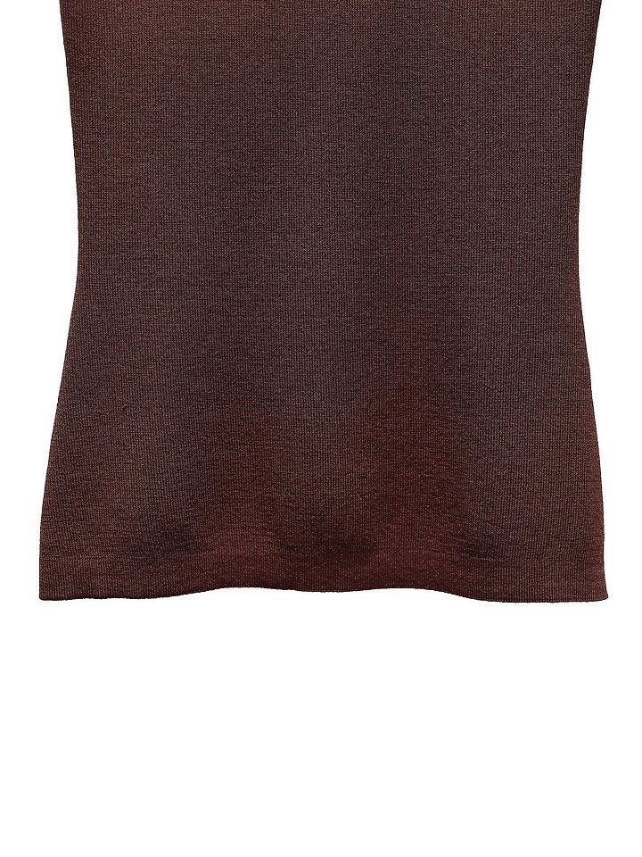Paper Moon - Korean Women Fashion - #womensfashion - Classic Backless Detail Sleeveless Knit Top - 12