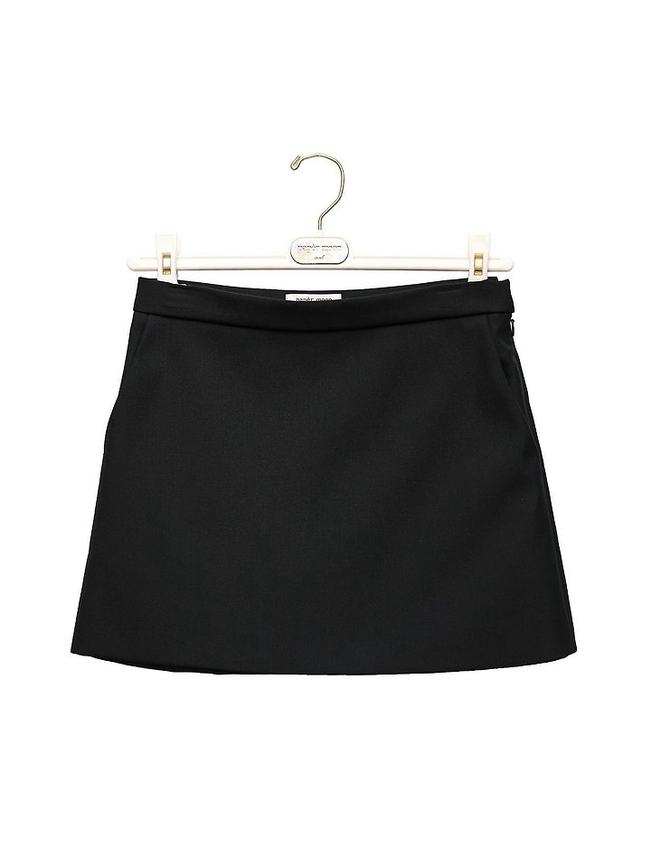 Paper Moon - Korean Women Fashion - #womensfashion - Classic Wool Set-Up Mini Skirt - 5