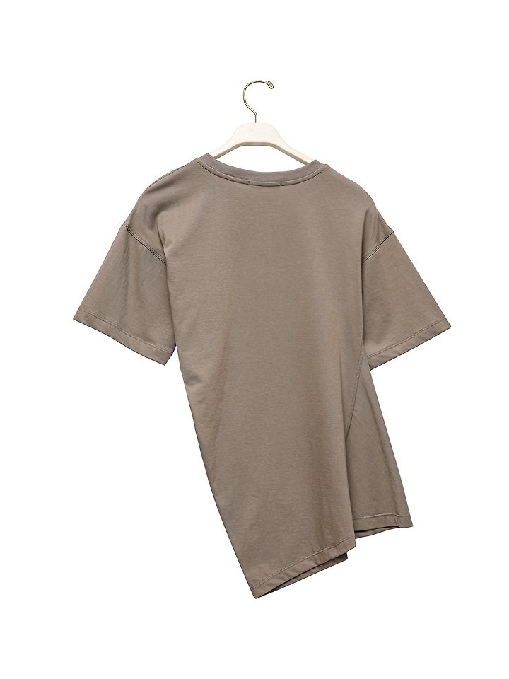 Paper Moon - Korean Women Fashion - #womensfashion - Twist Draped Side Line Detail Tee - 6