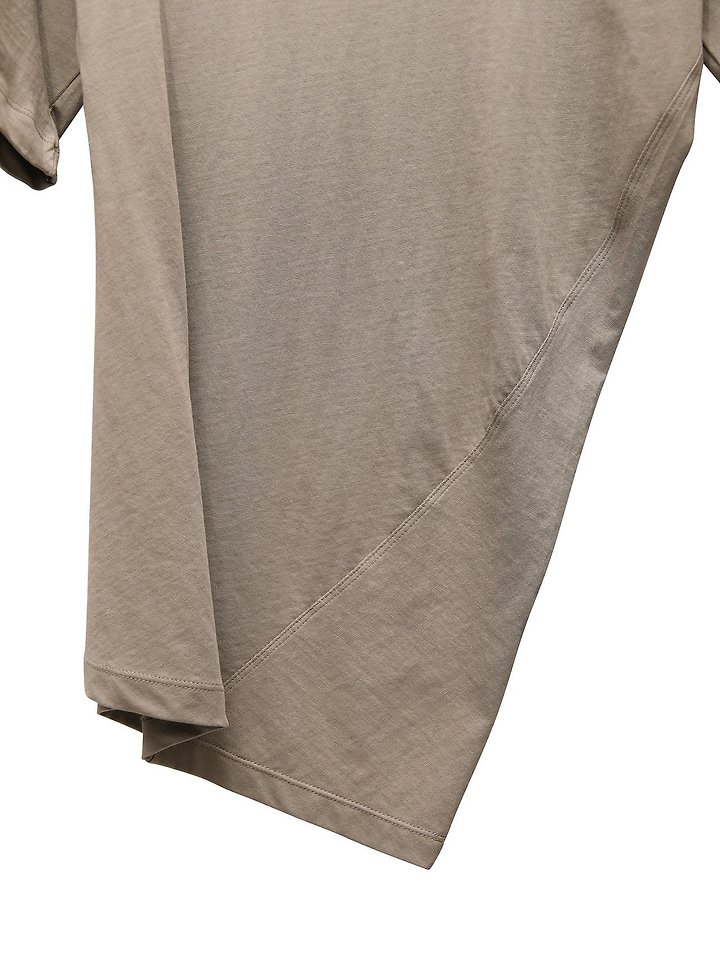 Paper Moon - Korean Women Fashion - #womensfashion - Twist Draped Side Line Detail Tee - 8