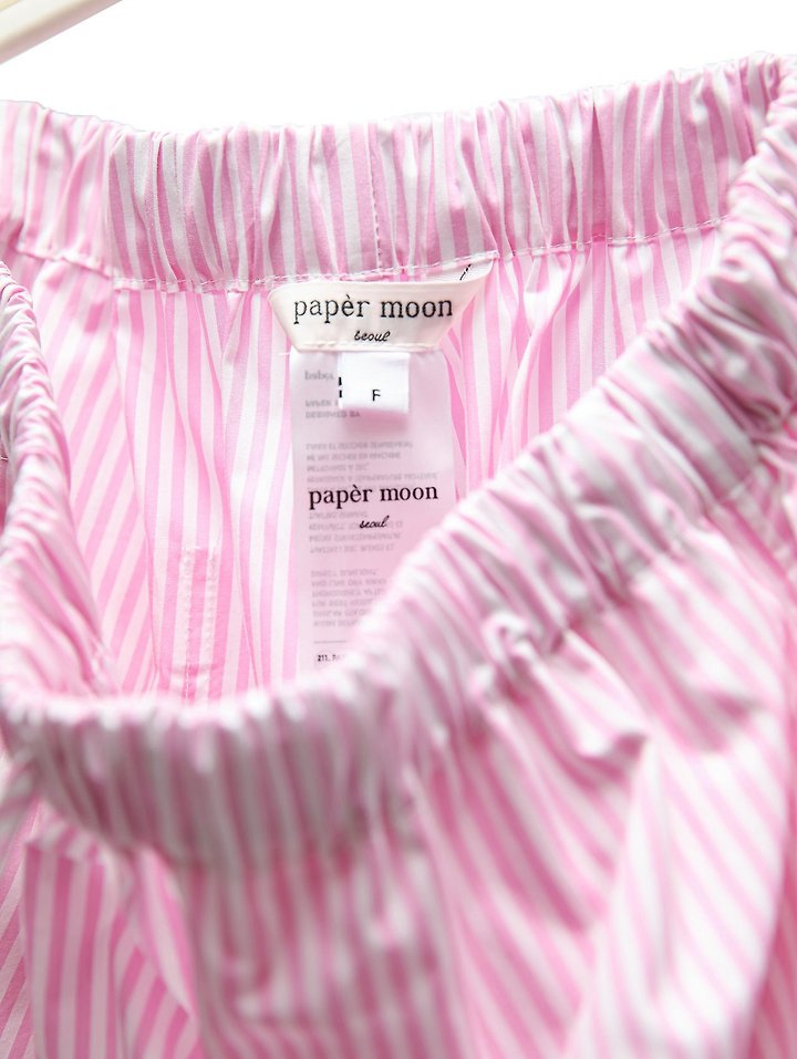 Paper Moon - Korean Women Fashion - #womensfashion - Lounge Striped Set Up Bermuda Shorts - 11