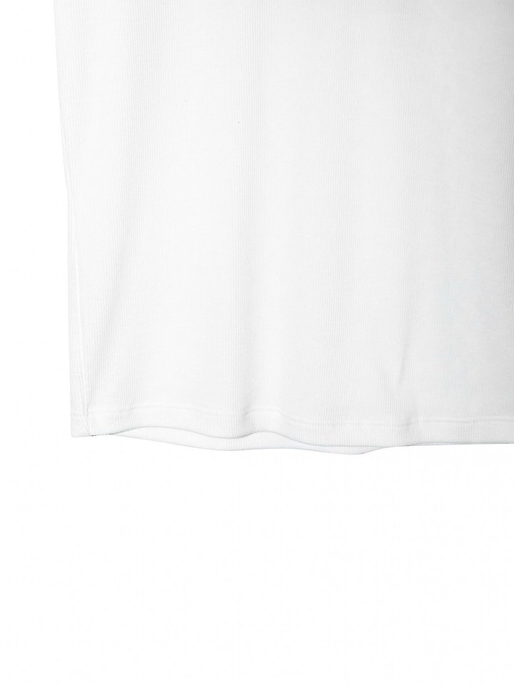 Paper Moon - Korean Women Fashion - #womensfashion - Ribbed Slim Crewneck Basic Tee - 10
