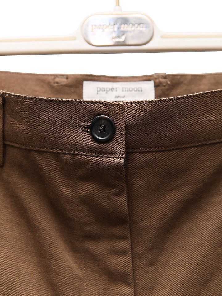 Paper Moon - Korean Women Fashion - #womensfashion - Washed Linen Chino Shorts - 10