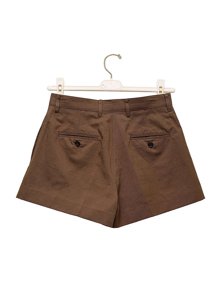 Paper Moon - Korean Women Fashion - #womensfashion - Washed Linen Chino Shorts - 8