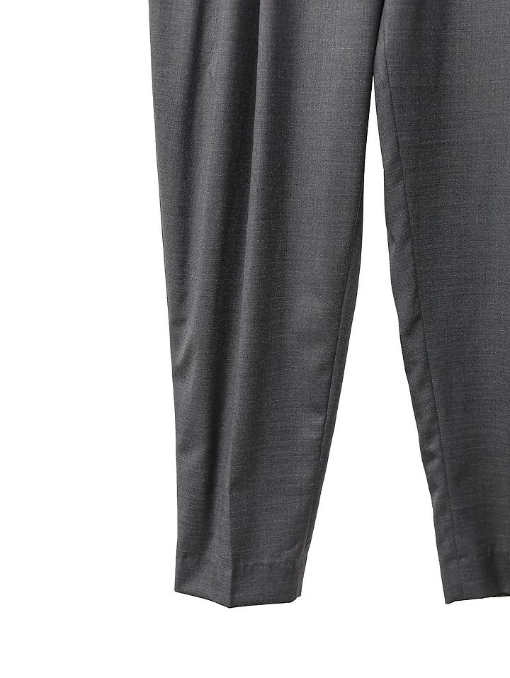 Paper Moon - Korean Women Fashion - #womensfashion - Double Pintuck Detail Wool Baggy Slacks - 11