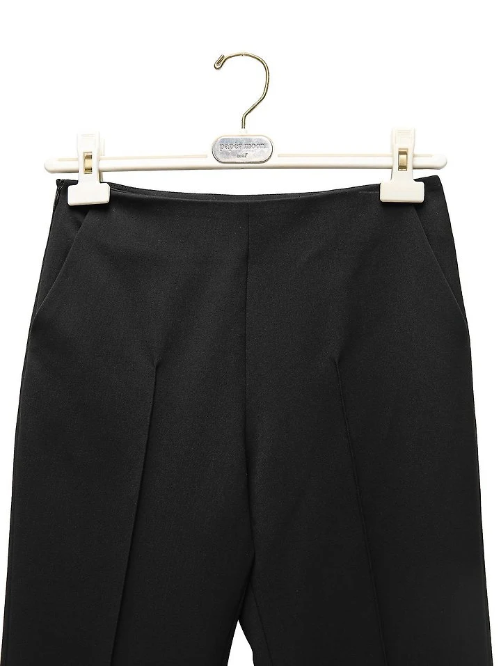 Paper Moon - Korean Women Fashion - #womensfashion - Crease Line Slit Midi Pants - 11