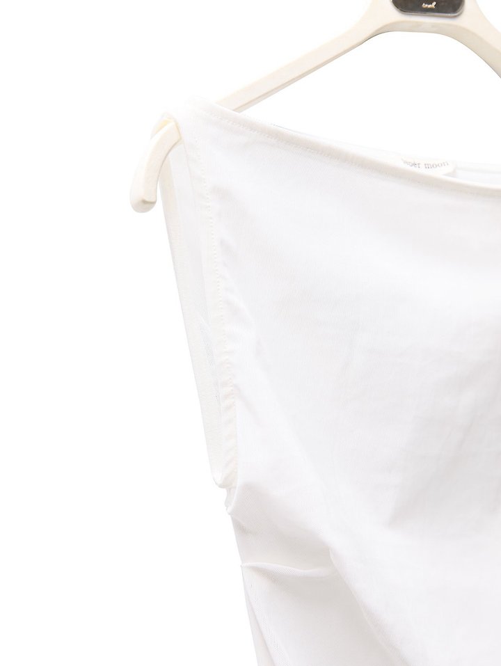 Paper Moon - Korean Women Fashion - #womensfashion - Side Shirred Detail Mesh Sleeveless Top - 9