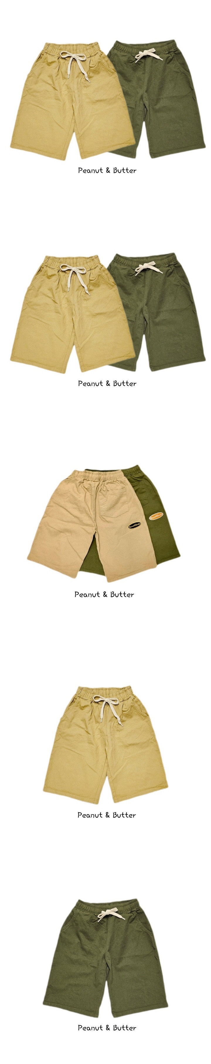 Peanut & Butter - Korean Children Fashion - #kidsshorts - 7-Length Cotton Bermuda Shorts - 2
