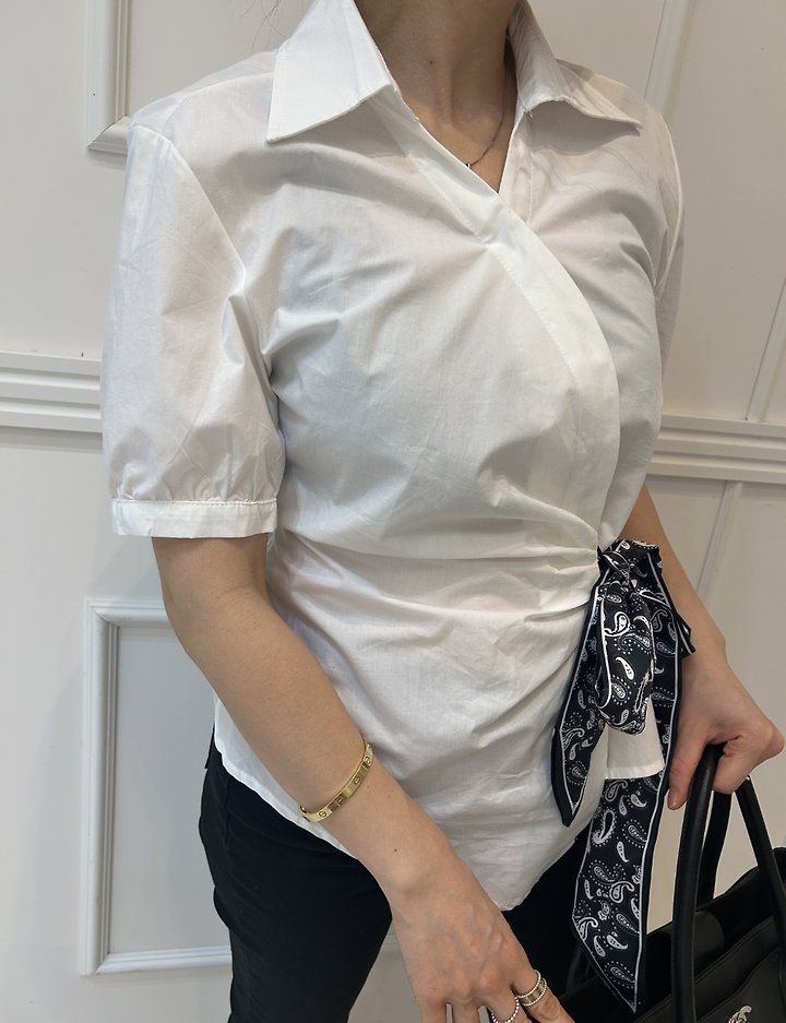 Pearls room - Korean Women Fashion - #momslook - Jessica Shirt - 3