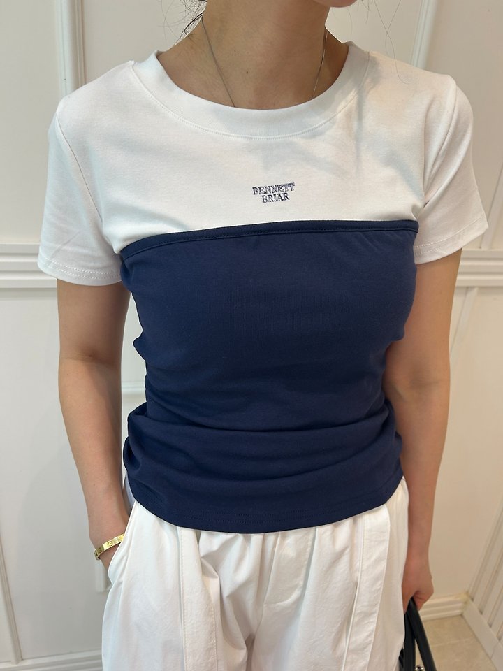 Pearls room - Korean Women Fashion - #momslook - Backless Strap Tee - 5