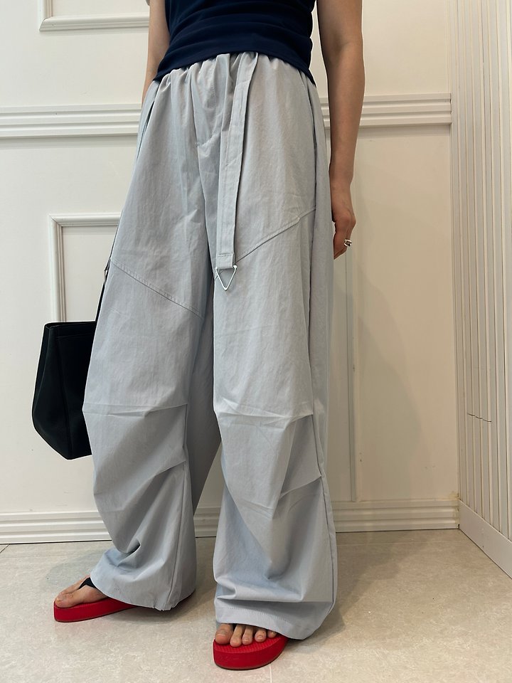 Pearls room - Korean Women Fashion - #momslook - Seam String Pants - 5