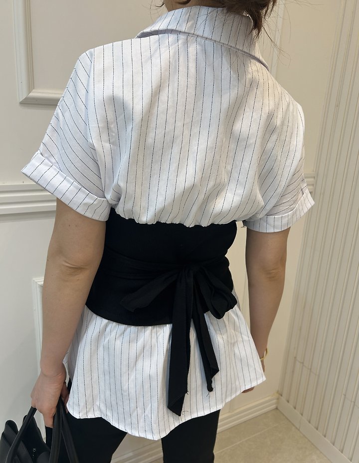 Pearls room - Korean Women Fashion - #momslook - Serry Shirt - 11