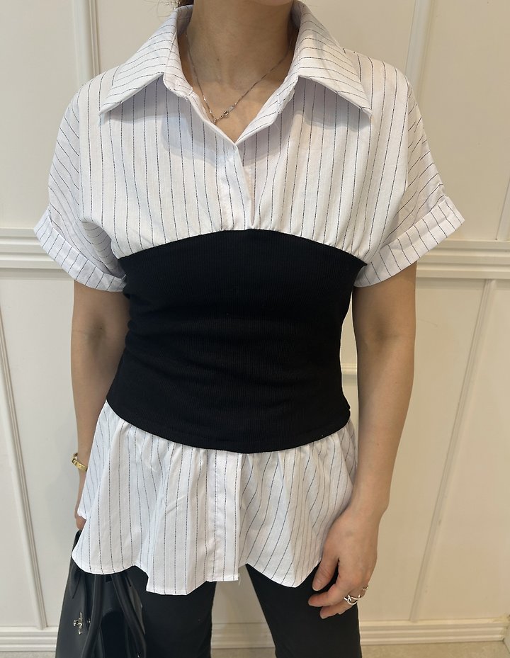 Pearls room - Korean Women Fashion - #momslook - Serry Shirt - 7