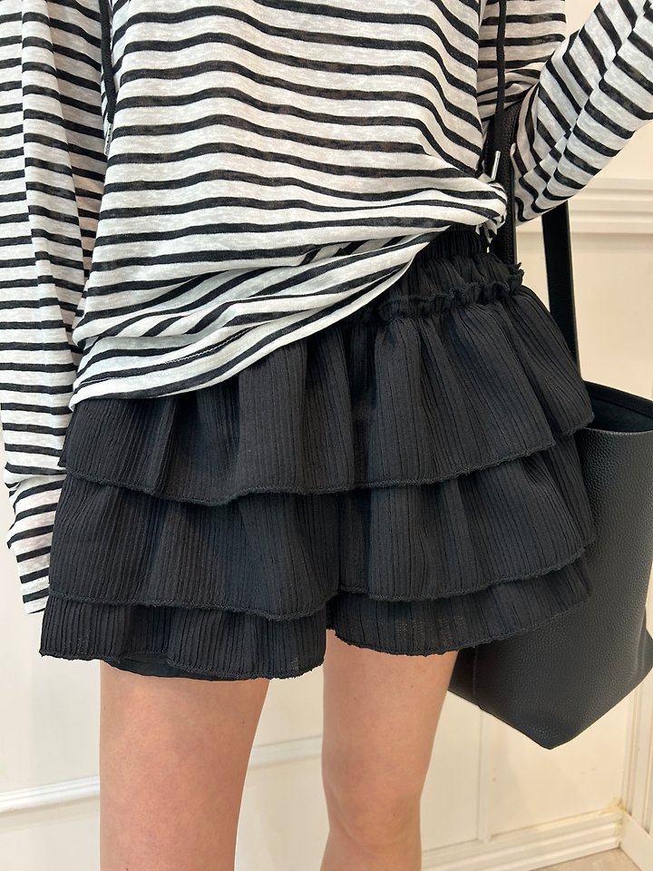 Pearls room - Korean Women Fashion - #shopsmall - Pleated Mini Skirt - 8