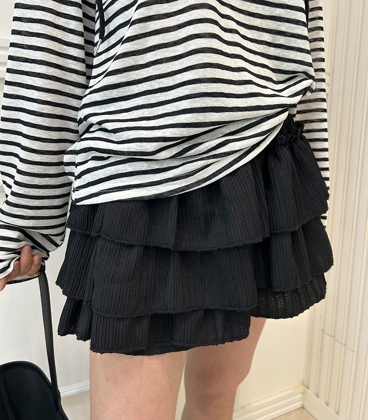 Pearls room - Korean Women Fashion - #thatsdarling - Pleated Mini Skirt - 9