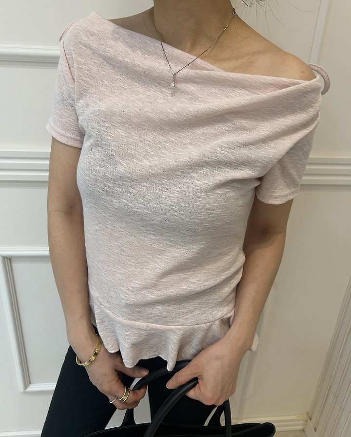 Pearls room - Korean Women Fashion - #thelittlethings - Ellie Ribbon Tee - 2