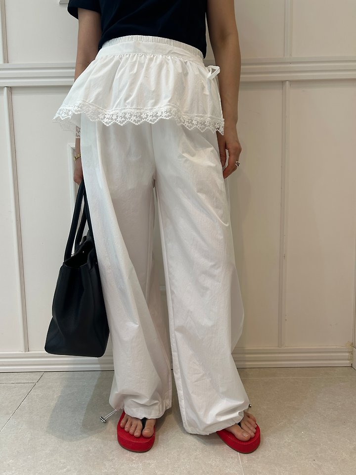 Pearls room - Korean Women Fashion - #vintagekidsstyle - Capri Pants Set - 12