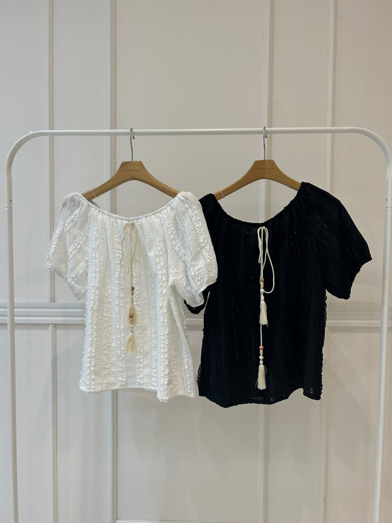 Pearls room - Korean Women Fashion - #vintagekidsstyle - Ethnic Blouse
