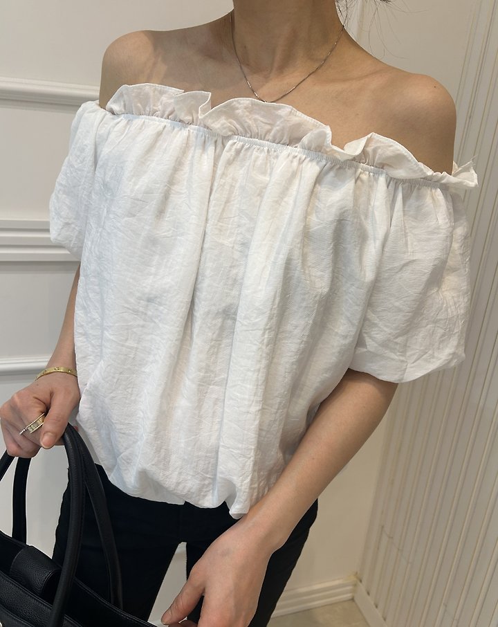 Pearls room - Korean Women Fashion - #womensfashion - Balloon Blouse - 10