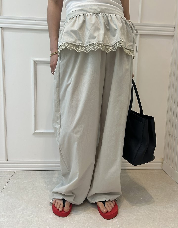 Pearls room - Korean Women Fashion - #womensfashion - Capri Pants Set - 6