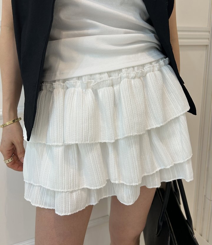 Pearls room - Korean Women Fashion - #womensfashion - Pleated Mini Skirt - 2