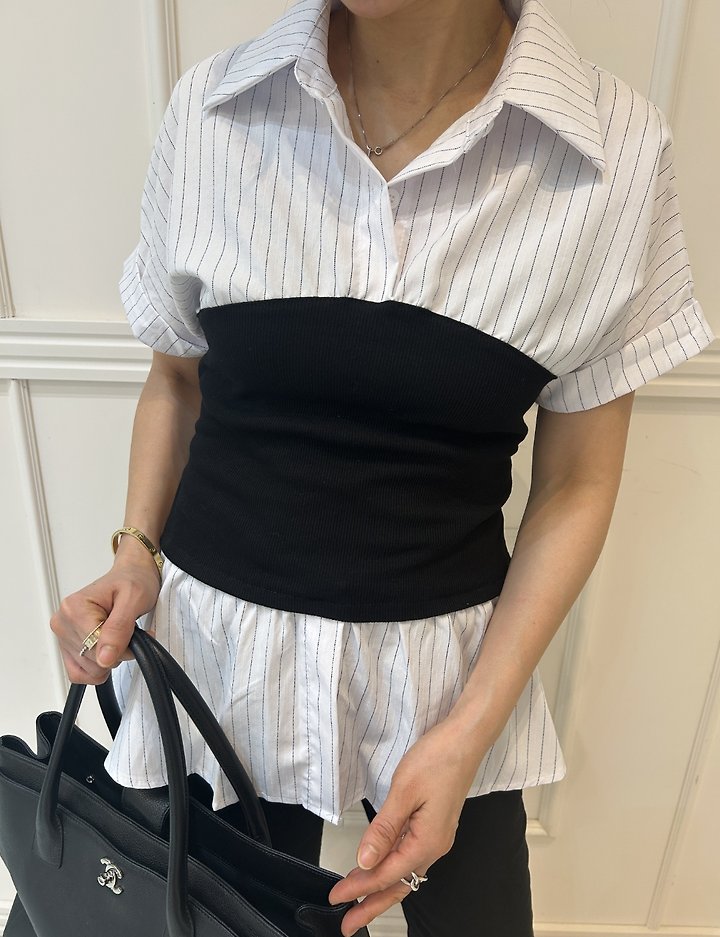 Pearls room - Korean Women Fashion - #womensfashion - Serry Shirt - 8
