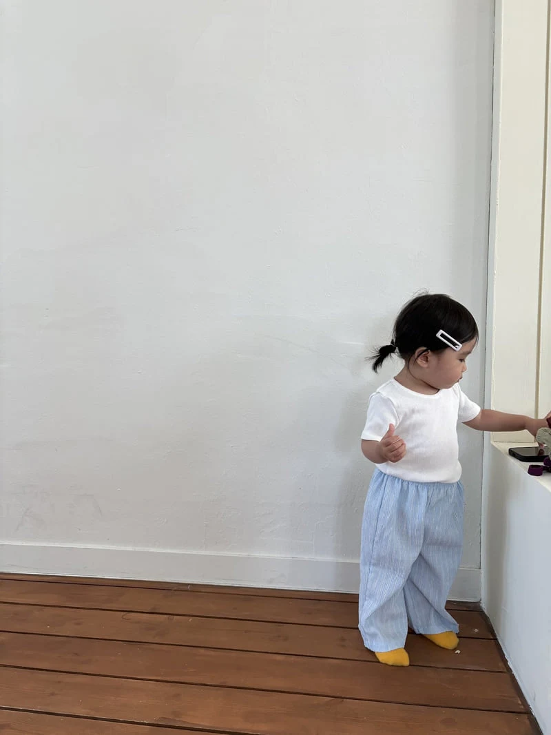 Pepper - Korean Children Fashion - #Kfashion4kids - Mango Stripe Pants - 5