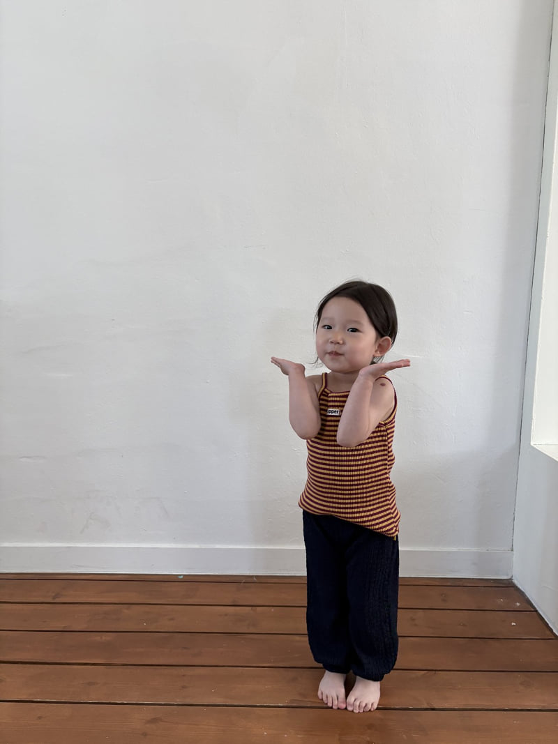 Pepper - Korean Children Fashion - #Kfashion4kids - Melon Stripe Sleeveless - 9