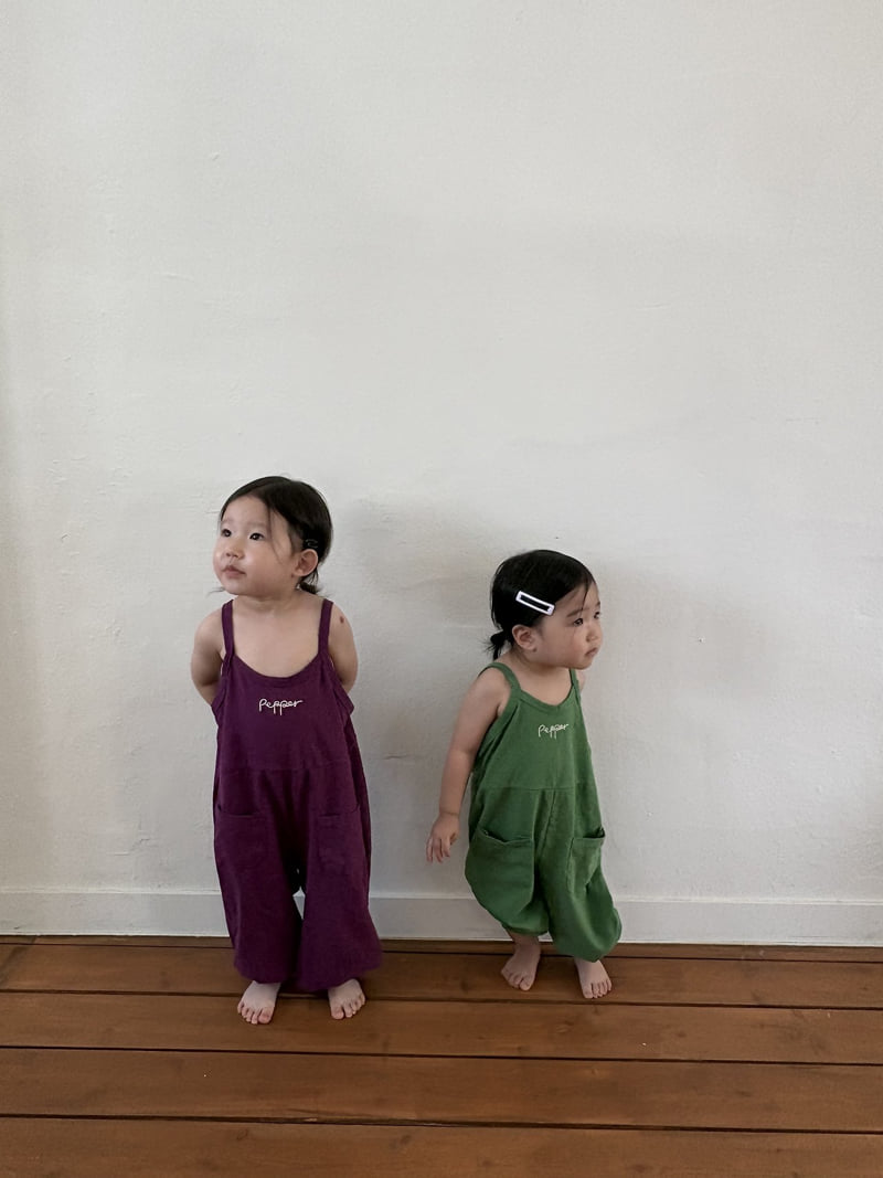 Pepper - Korean Children Fashion - #Kfashion4kids - Boradori Overalls - 8