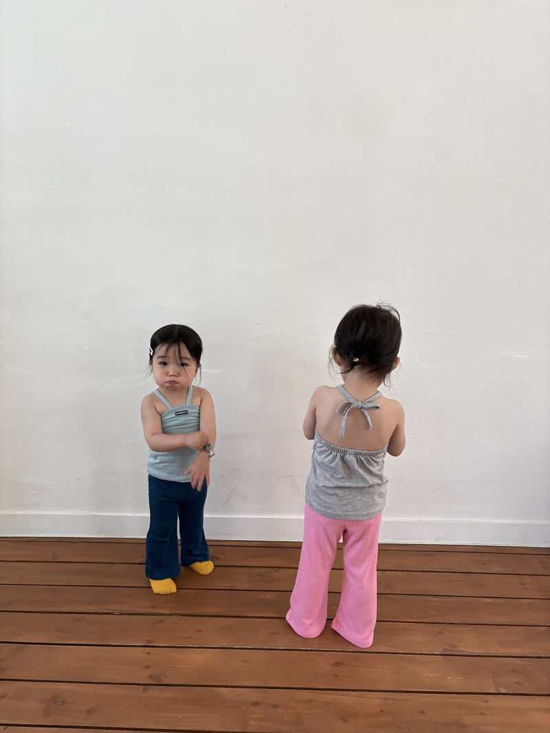 Pepper - Korean Children Fashion - #childofig - Cherry Pink Bootcut Pants - 9
