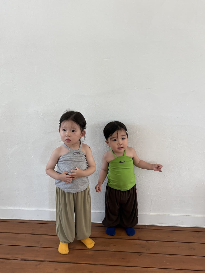 Pepper - Korean Children Fashion - #childofig - Vivid Halter - 5