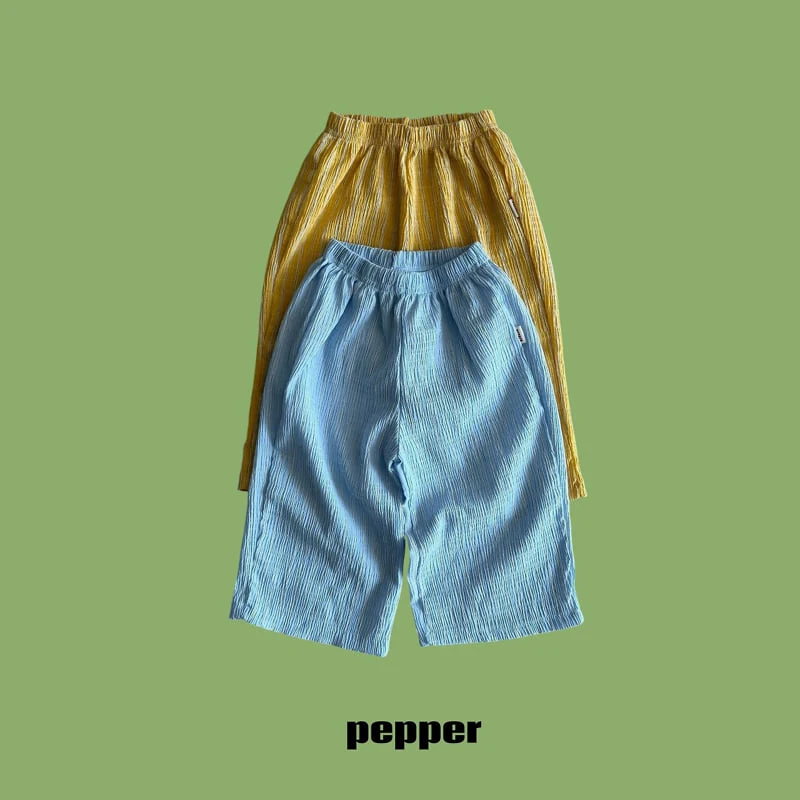 Pepper - Korean Children Fashion - #fashionkids - Mango Stripe Pants