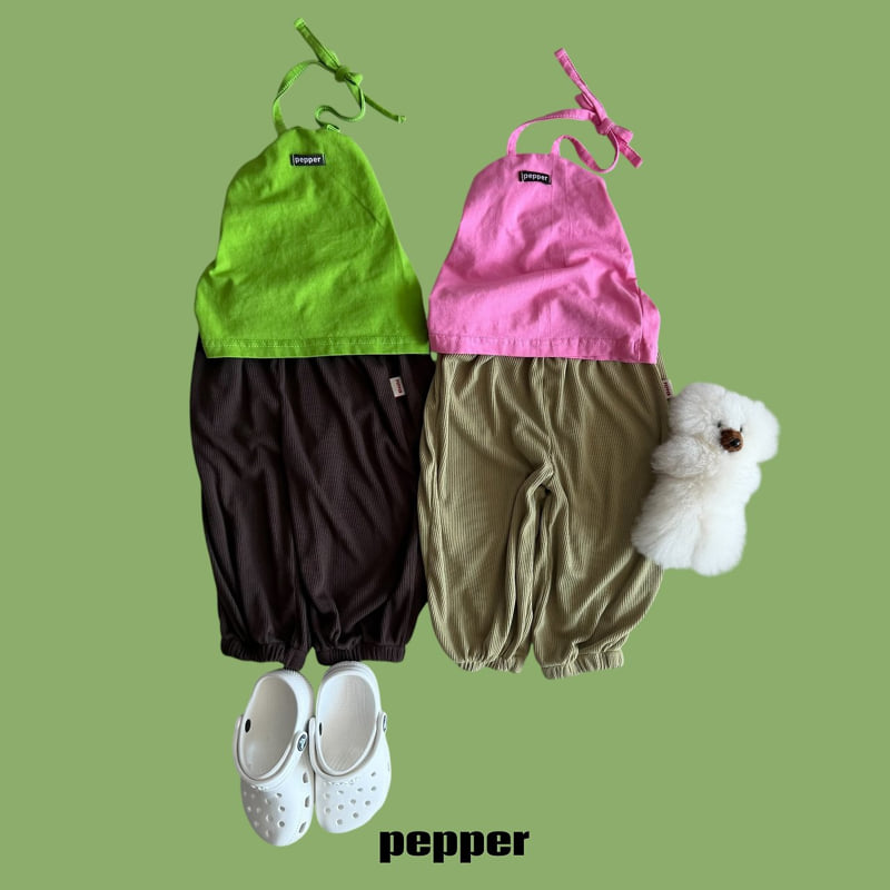 Pepper - Korean Children Fashion - #fashionkids - Vivid Halter - 10