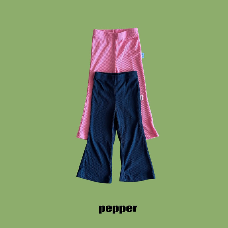 Pepper - Korean Children Fashion - #kidsshorts - Cherry Pink Bootcut Pants