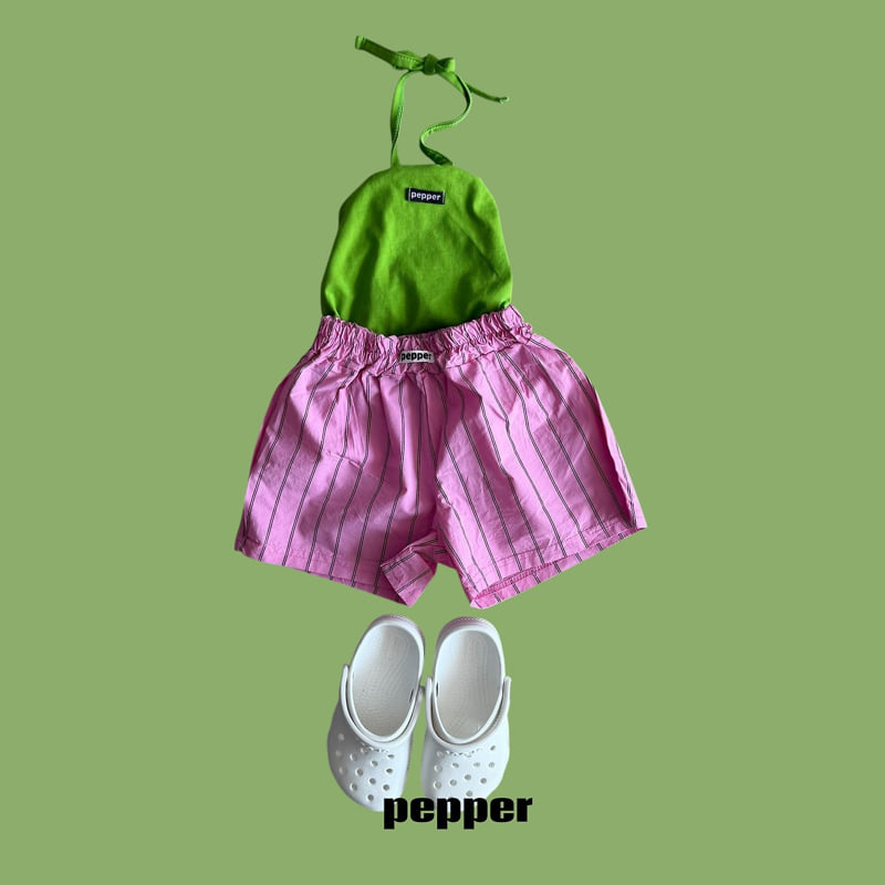 Pepper - Korean Children Fashion - #kidsstore - Vivid Halter - 12