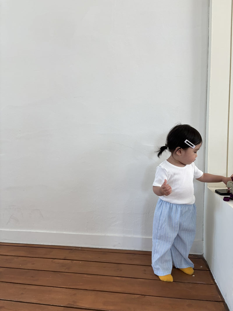 Pepper - Korean Children Fashion - #littlefashionista - Milk Ribbed Tee - 12
