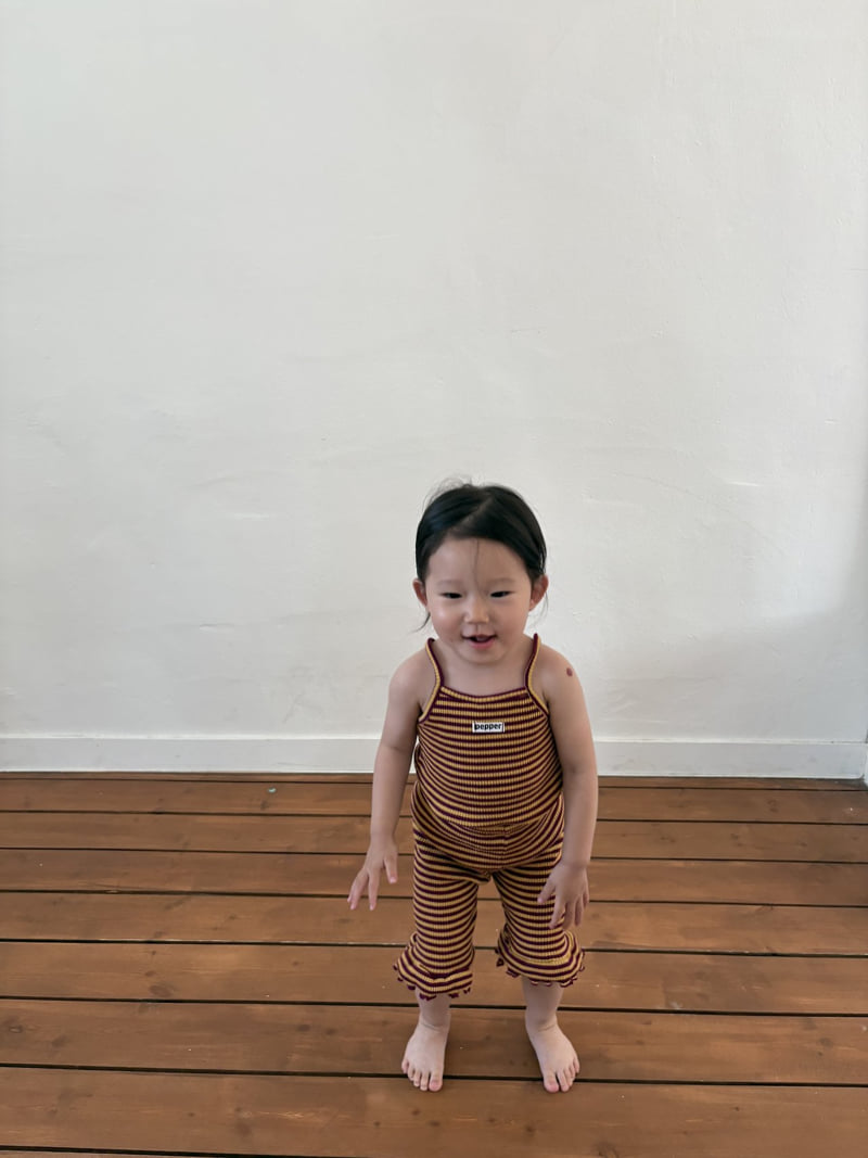 Pepper - Korean Children Fashion - #littlefashionista - Melon Stripe Sleeveless - 10