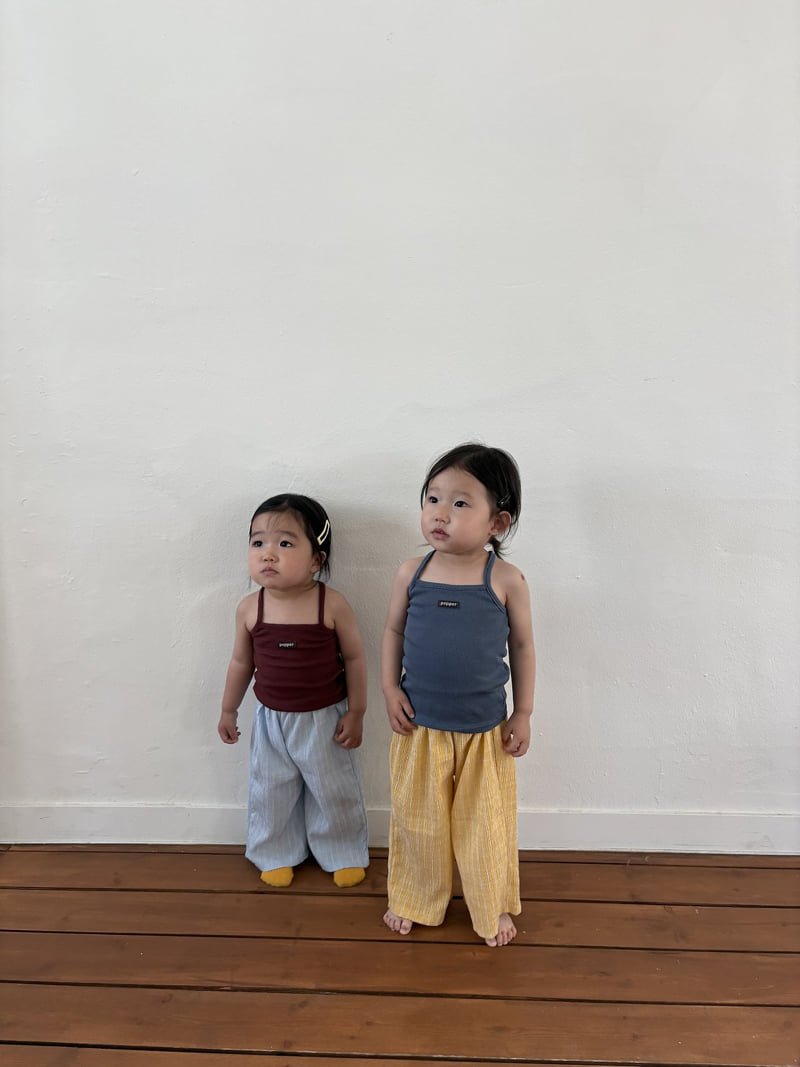 Pepper - Korean Children Fashion - #minifashionista - X-Strap Sleeveless - 9