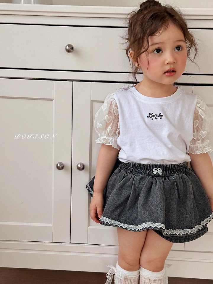 Poisson - Korean Children Fashion - #designkidswear - Lucky Puff Tee - 12