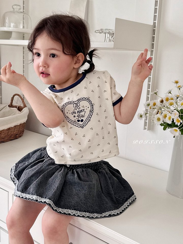 Poisson - Korean Children Fashion - #discoveringself - Mini Cherry Tee - 11