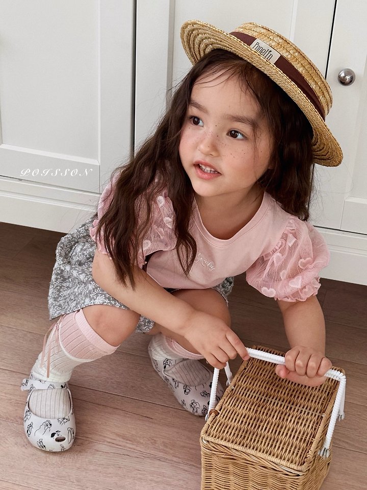 Poisson - Korean Children Fashion - #littlefashionista - Lucky Puff Tee - 3