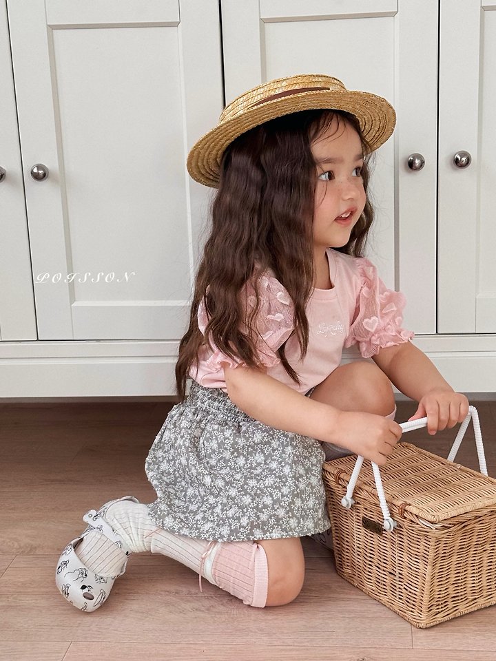Poisson - Korean Children Fashion - #littlefashionista - Lucky Puff Tee - 4