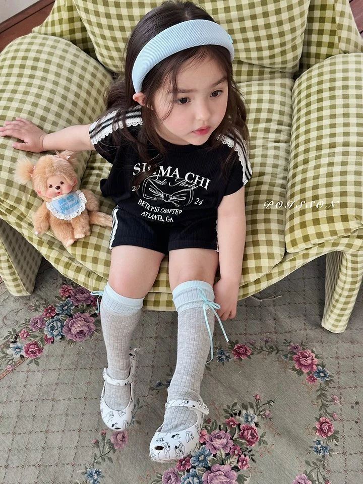 Poisson - Korean Children Fashion - #minifashionista - Ruri Ribbon Set - 6